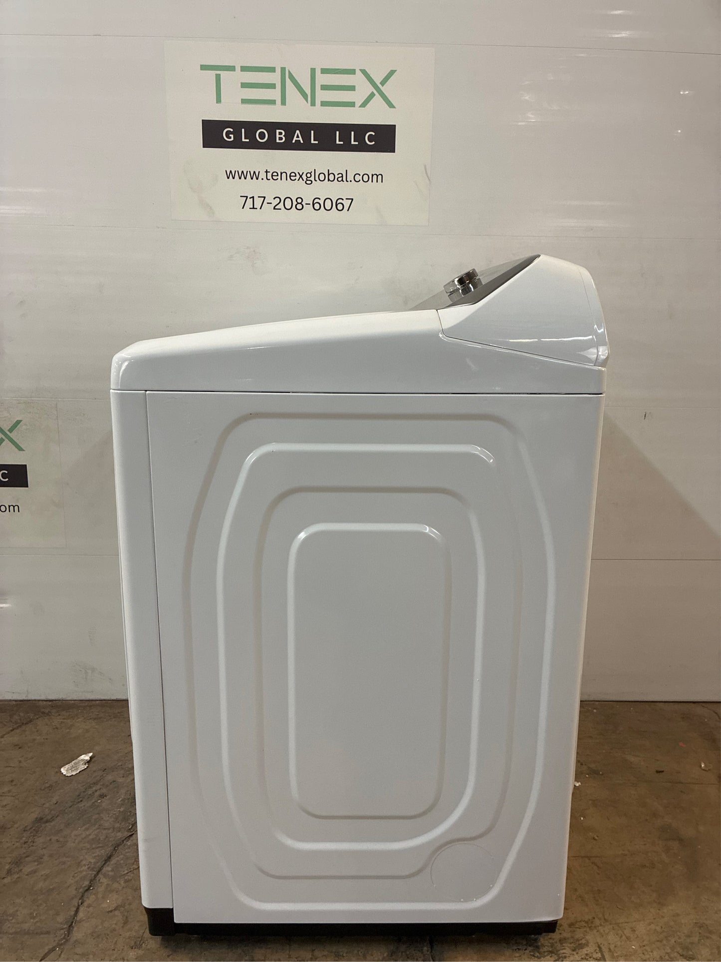 Samsung Smart White Electric Dryer with Steam