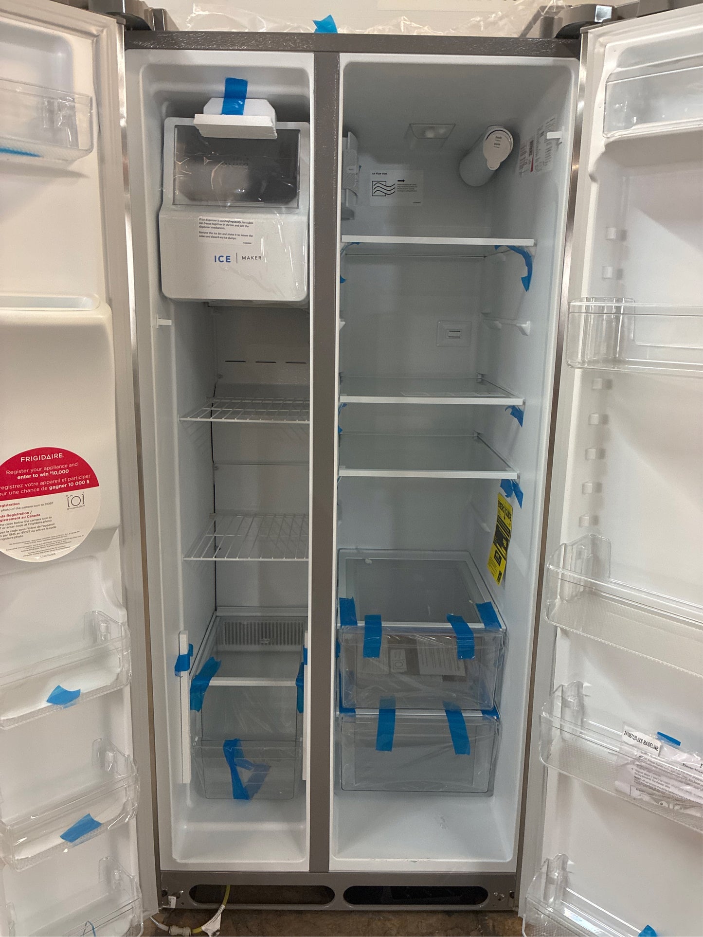 Frigidaire 33 in. 22.3 cu. ft. Side by Side Refrigerator