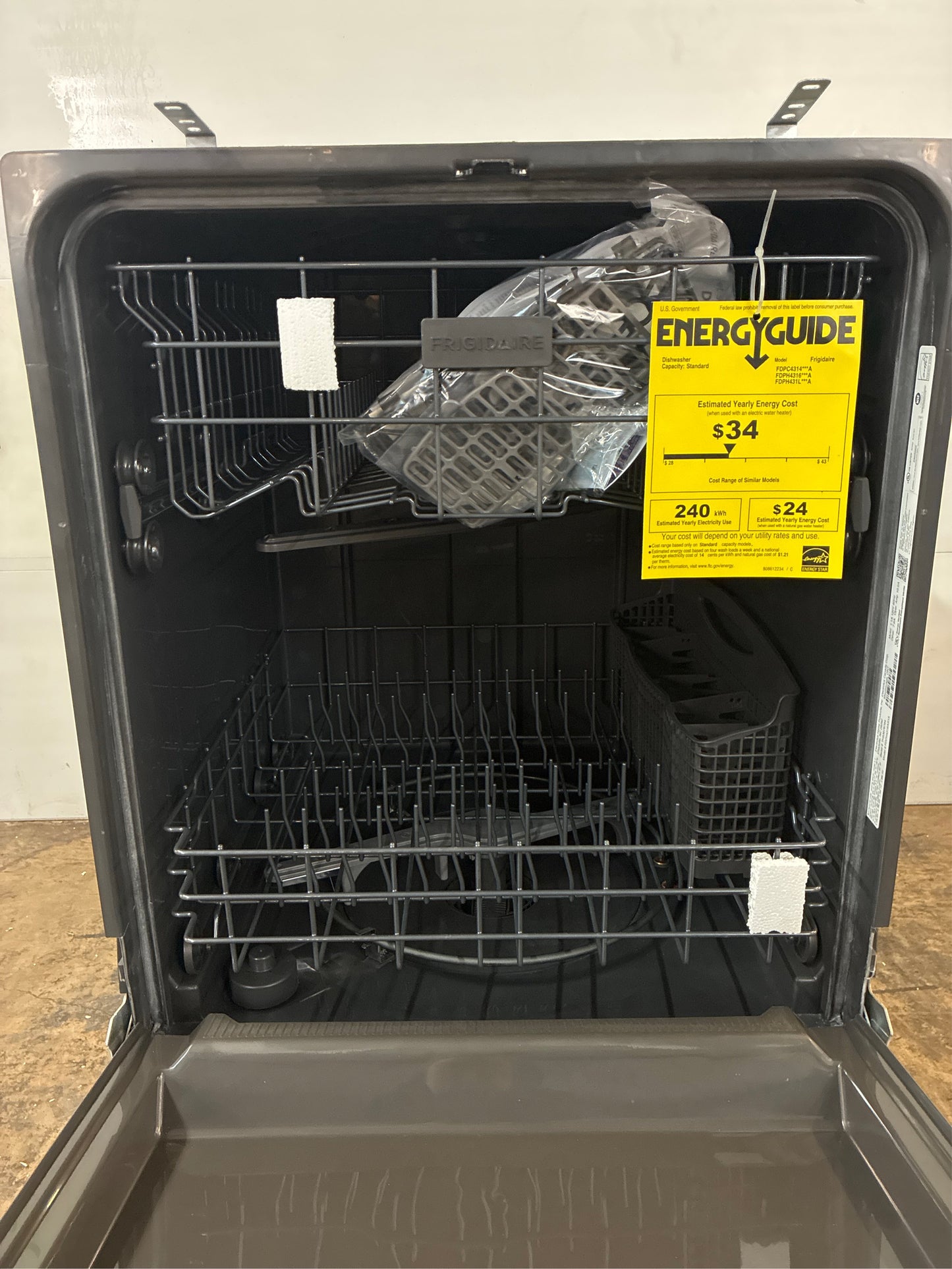 Frigidaire 24" Top-Control Dishwasher