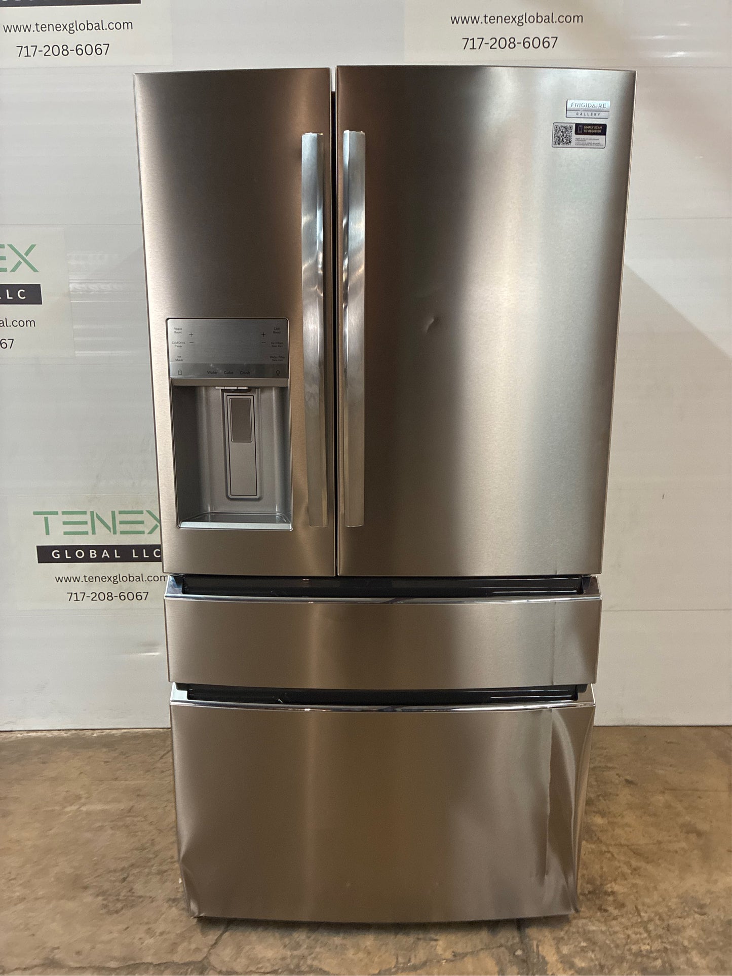 Frigidaire 21.5-cu ft French Door Fridge