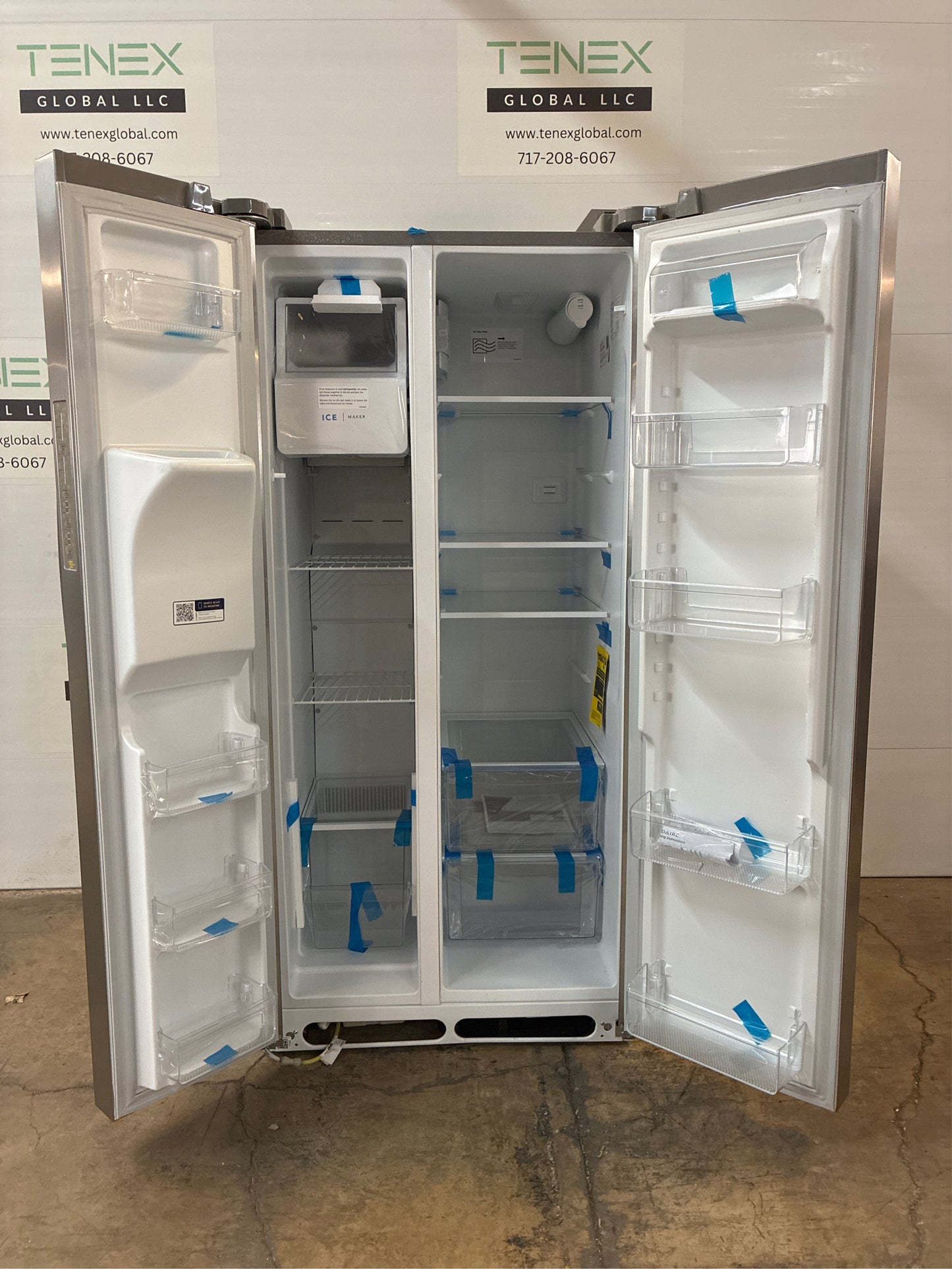 Frigidaire 33-in. Stainless Side-by-Side Refrigerator