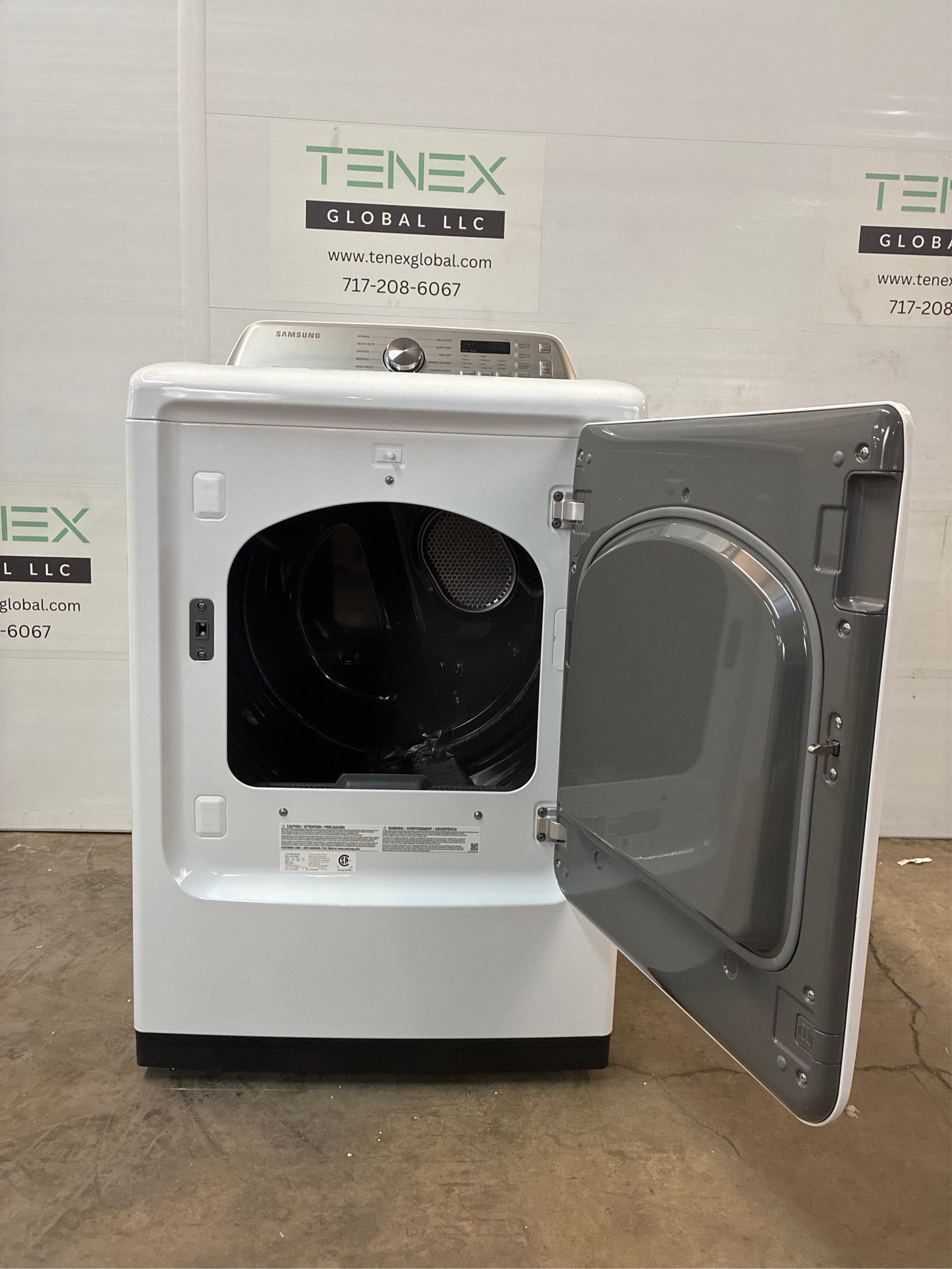Samsung 7.4 cu. ft. Smart Electric Front Load Dryer White