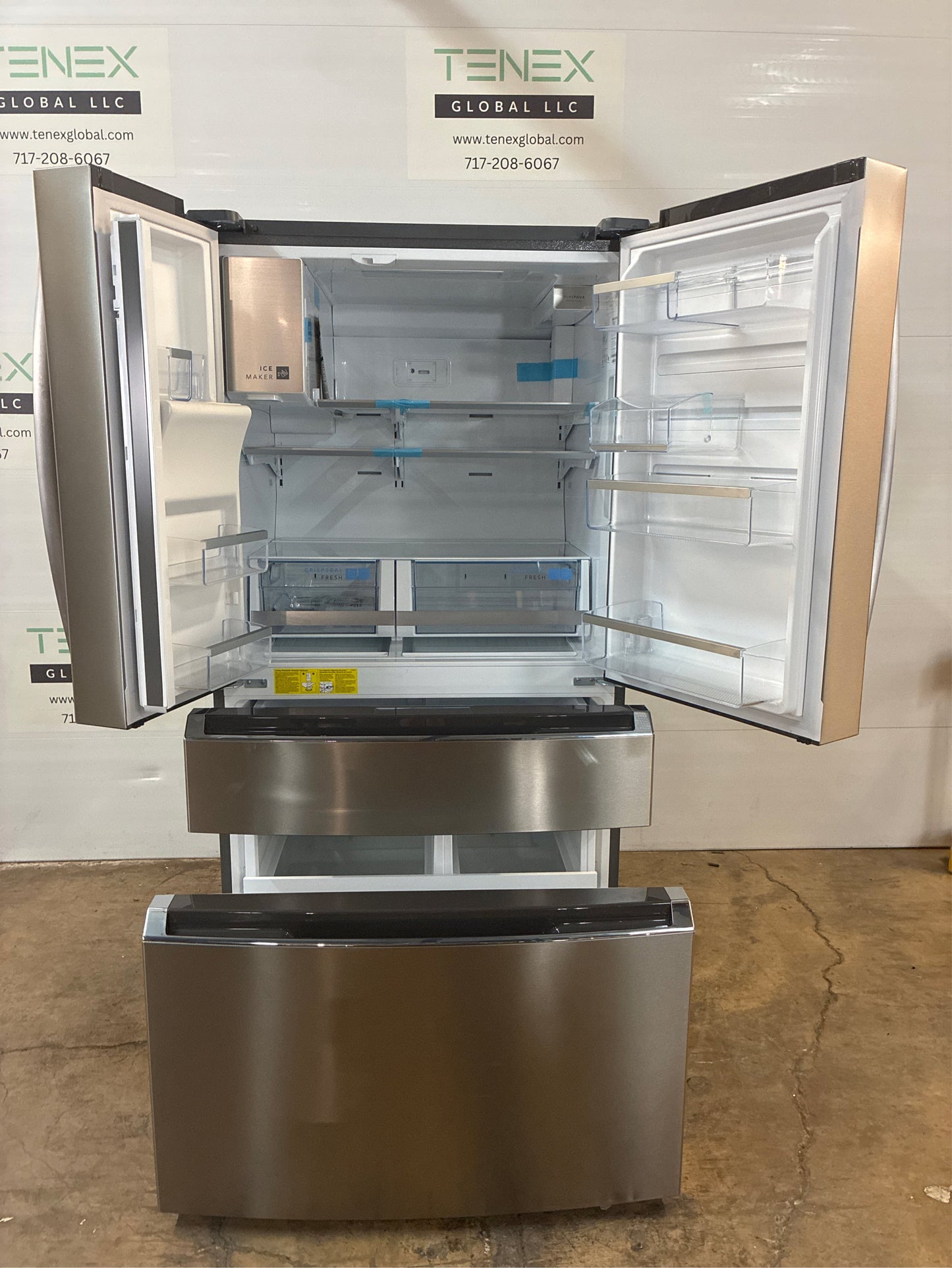 Frigidaire Gallery 36" 26.3 cu ft 4 Door French Door Refrigerator