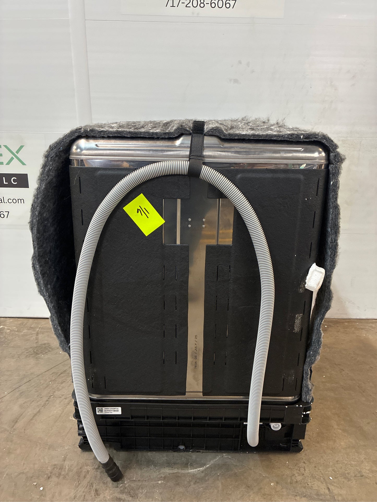 Samsung Smart 46 dBA Dishwasher StormWash Matte Black