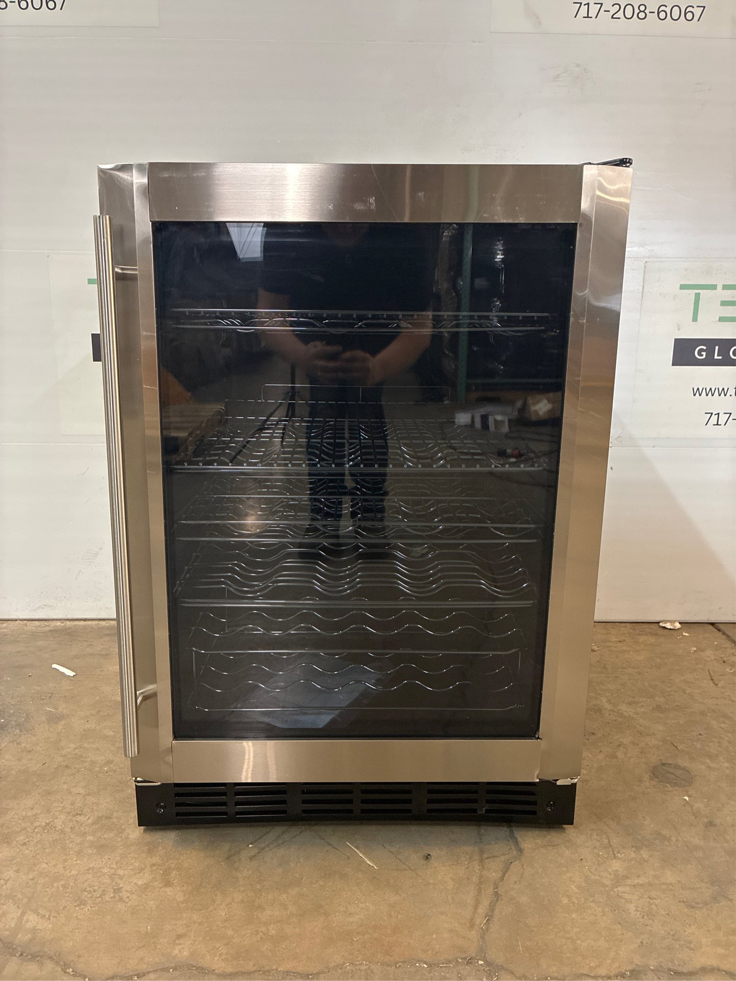 Vissani 23.4 in. 50 Bottle Refrigerator & 154 Can Wine Cooler
