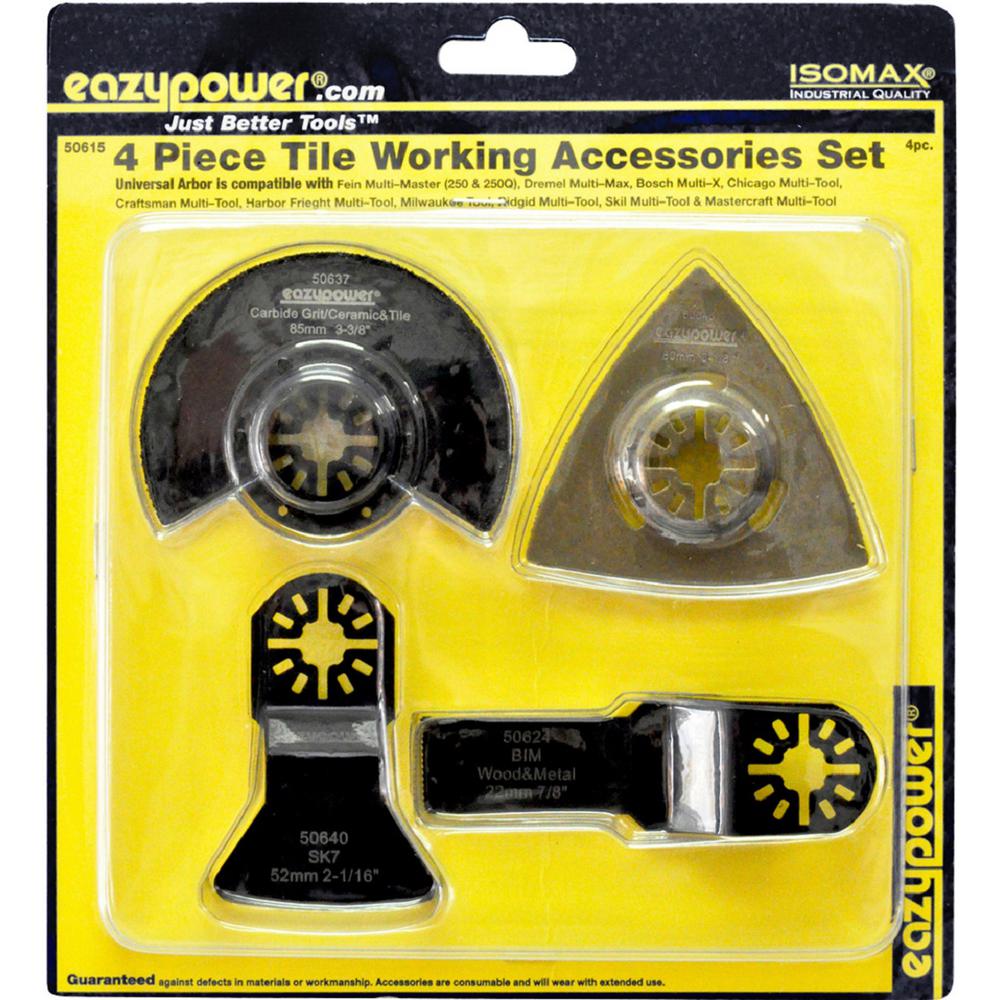 Oscillating Tile Working Set (4-Piece)