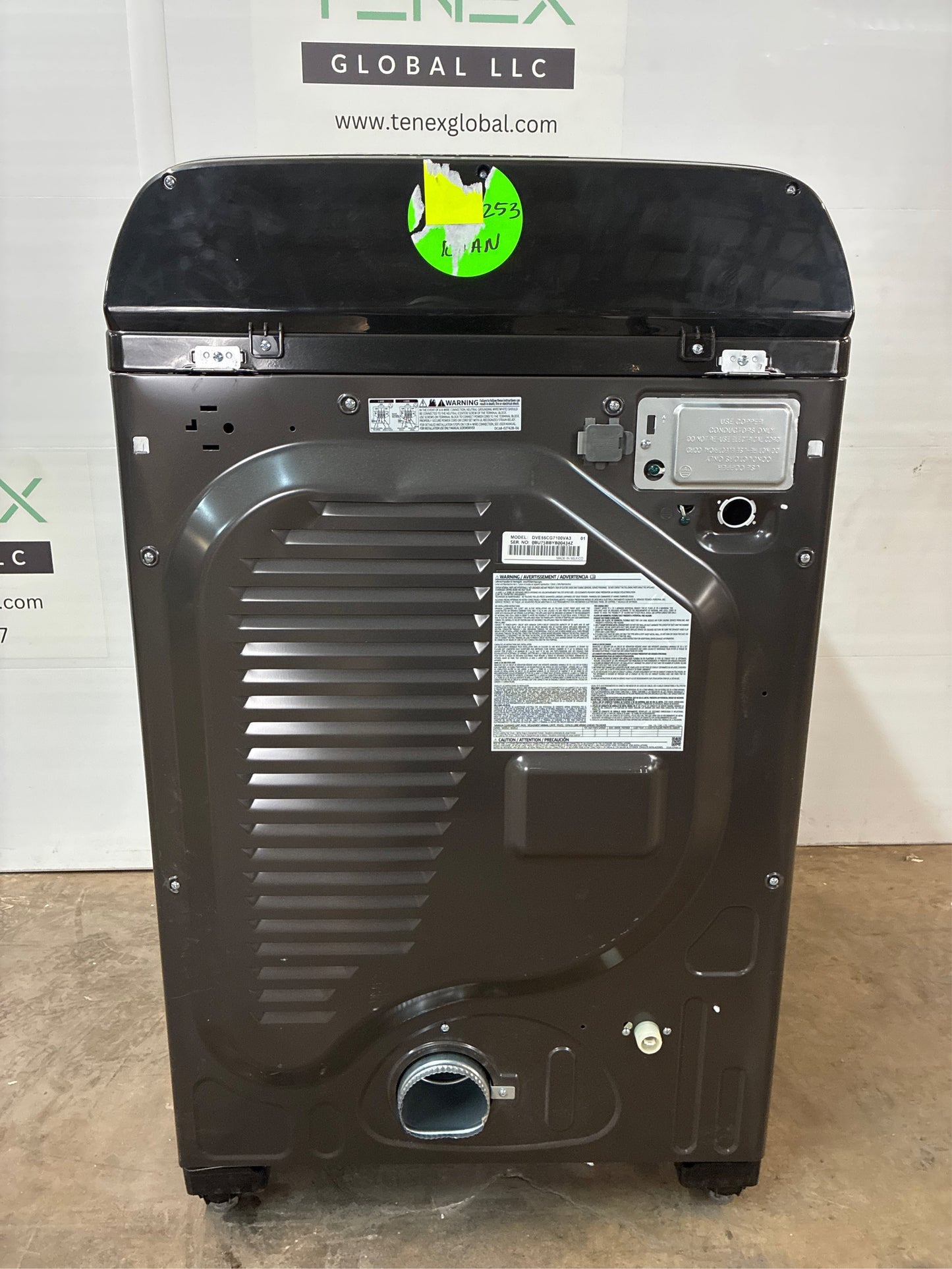 Samsung Brushed Black 7.4 cu. ft. Electric Dryer BB