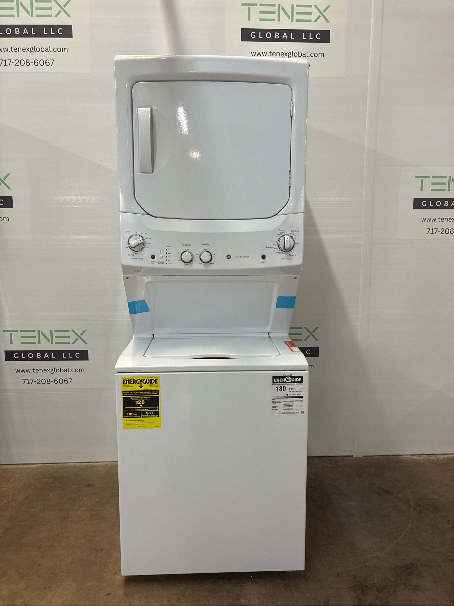 3.8 cu. ft Washer 5.9 Gas Dryer White