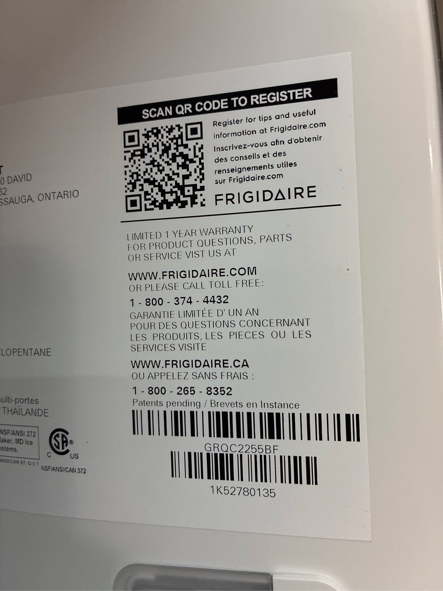Frigidaire Gallery 36 Counter-Depth, 4-Door Refrigerator