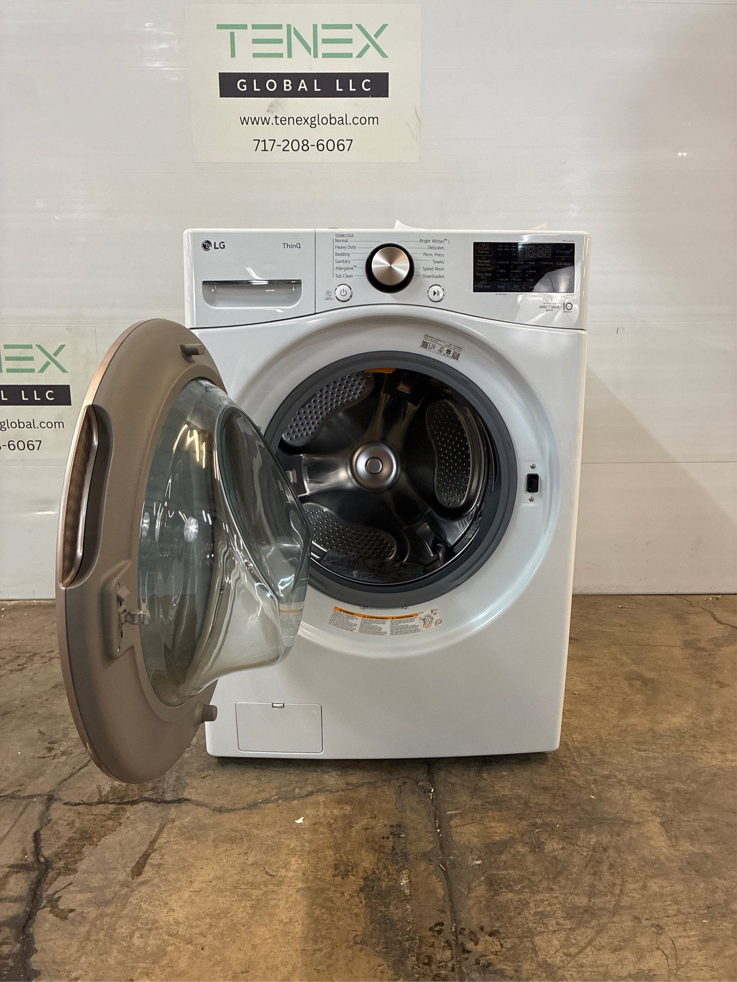 LG 4.5-cu ft Stackable Front-Load Washer