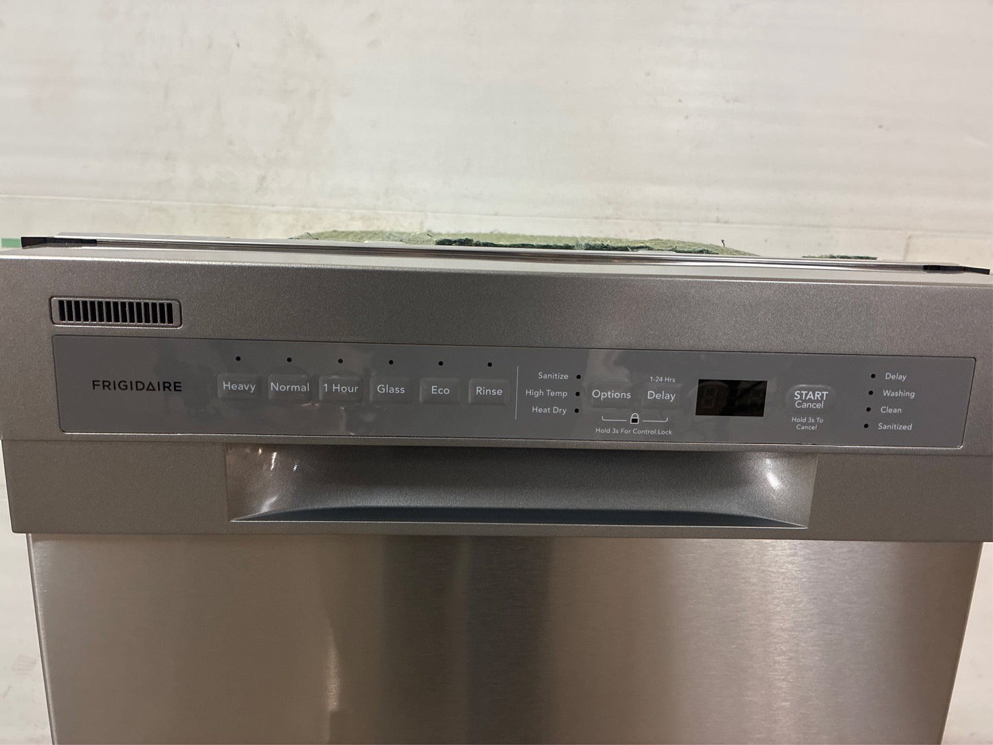 Frigidaire 18" Front Control Tall Tub Dishwasher, SS