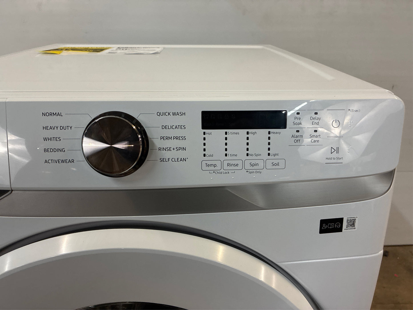 Samsung 4.5 cuft Front-Load Washer White