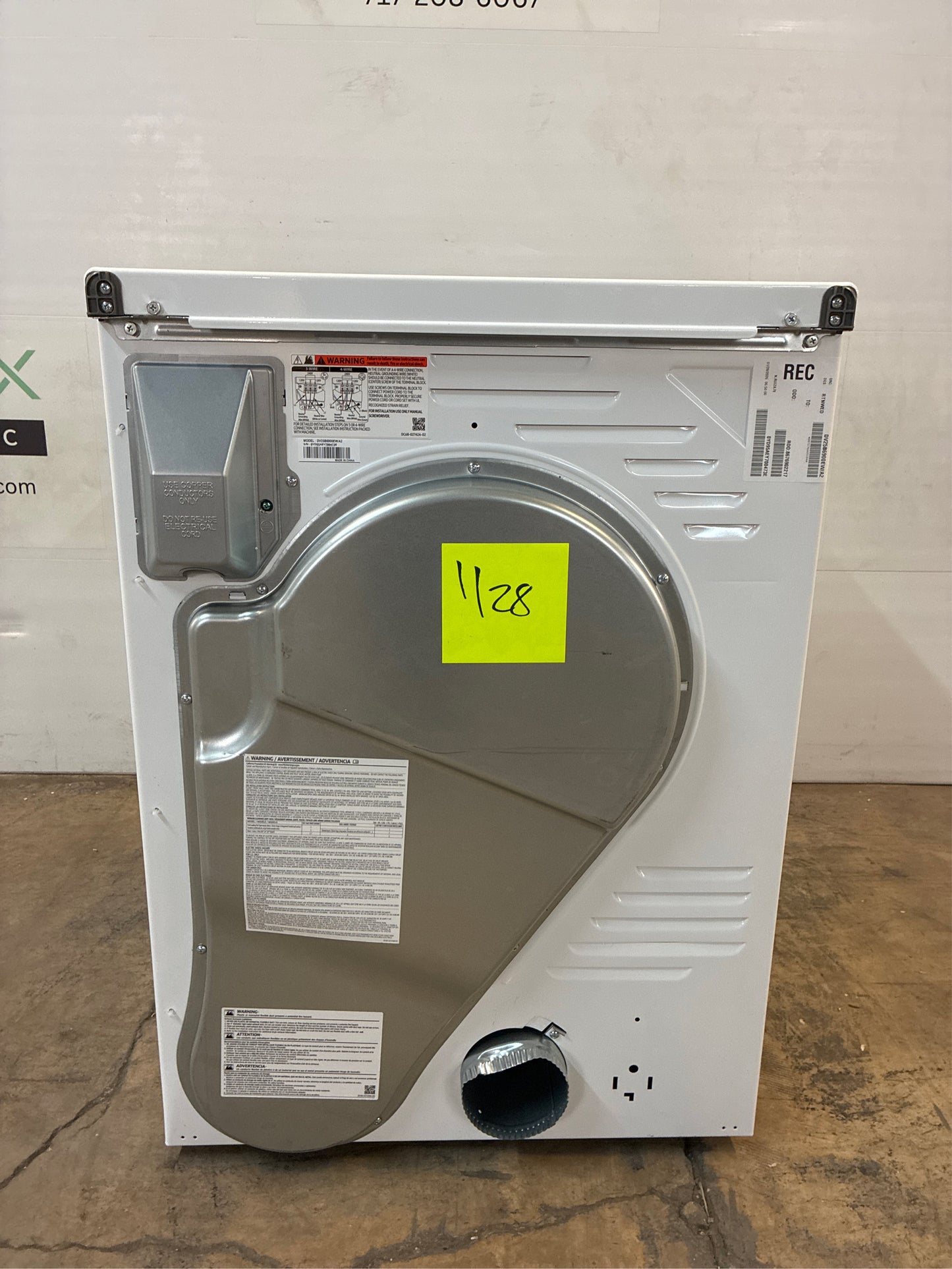 Samsung - 4.0 cu. ft. Smart Dial Electric Dryer