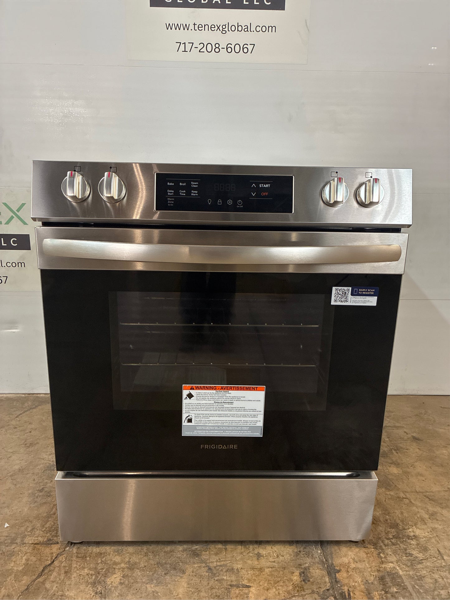 Frigidaire 30-in Glass Top 5 Burners Electric Range