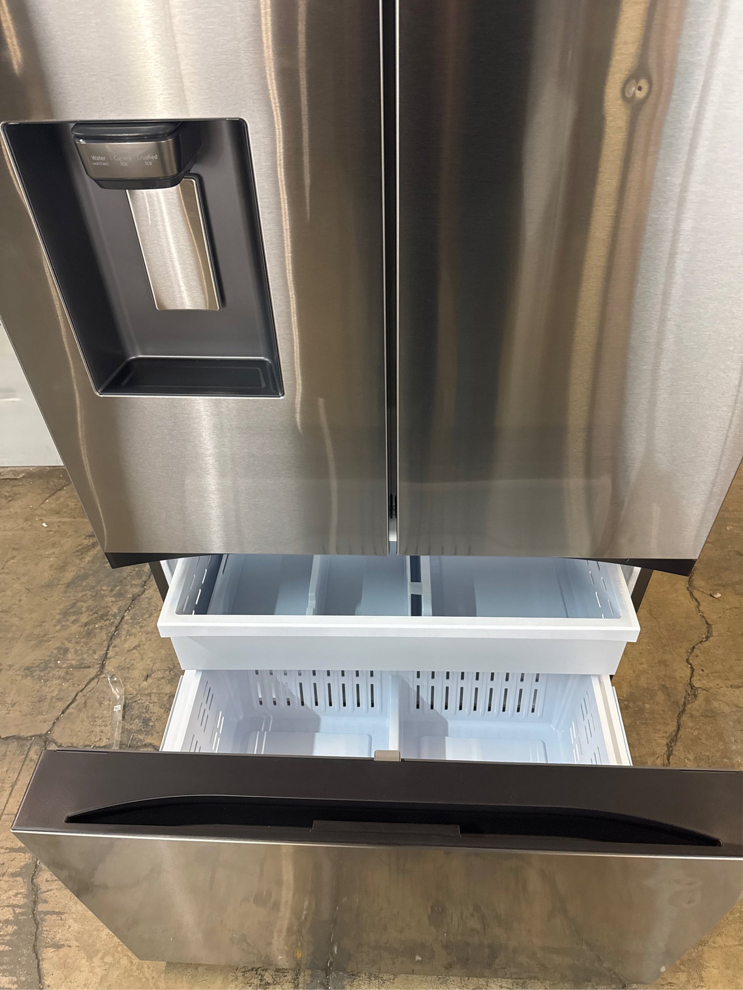 26 cu. ft. 3-Door Samsung Refrigerator, Stainless Steel