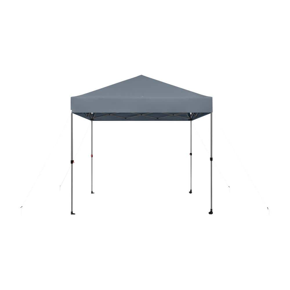 8 ft. x 8 ft. Grey Instant Canopy Tent