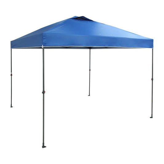 10 ft. x 10 ft. Blue Instant Pop Up Tent