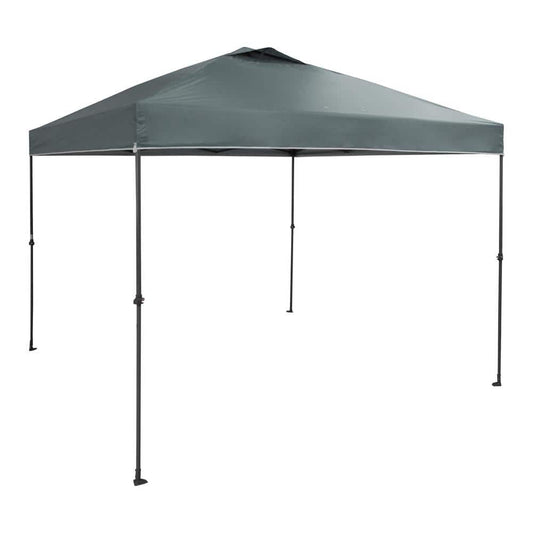 10 ft. x 10 ft. Grey Pop Up Canopy Tent