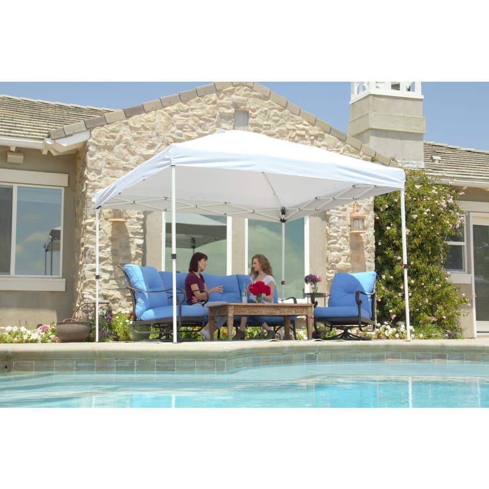 10 ft. x 10 ft. White Commercial Tent