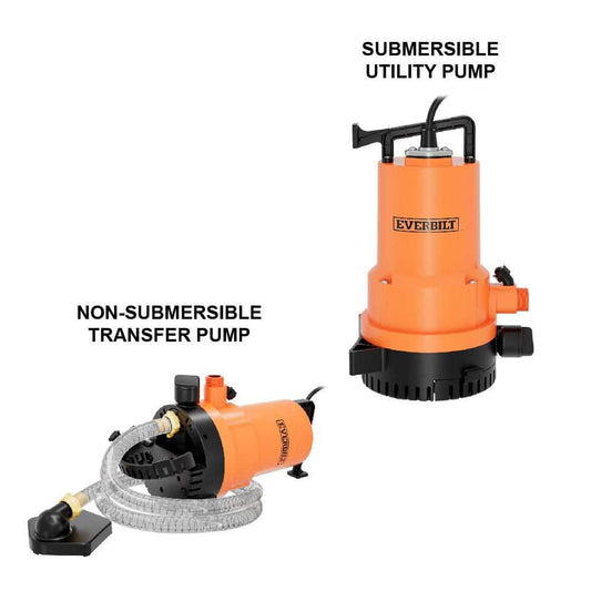 Everbilt 1/4 HP 2-in-1 Submersible Pump