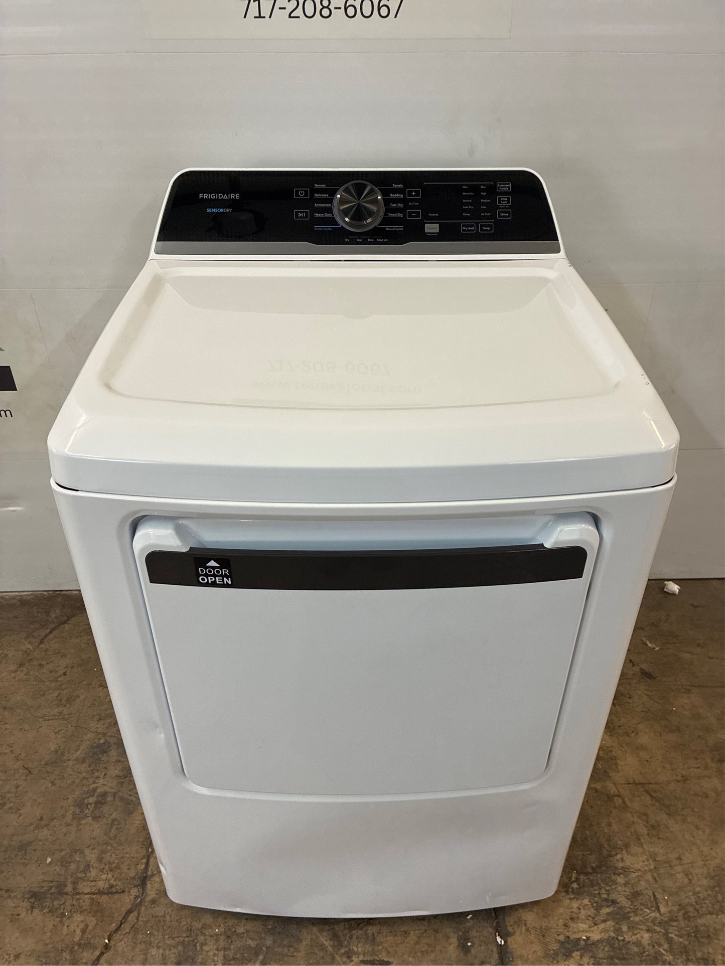 Frigidaire 7 cu.ft. Vented Electric Dryer White