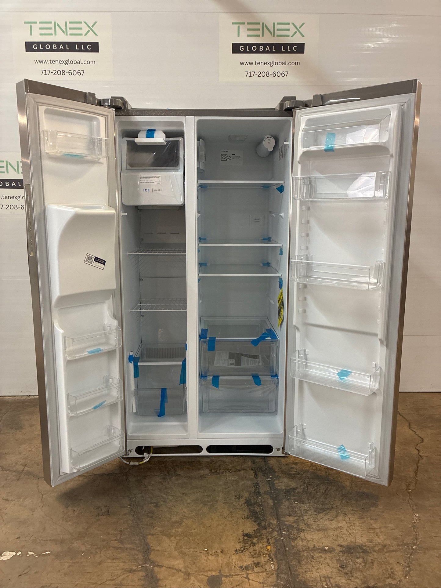 Frigidaire 36in 25.6cuft Side by Side Refrigerator SS