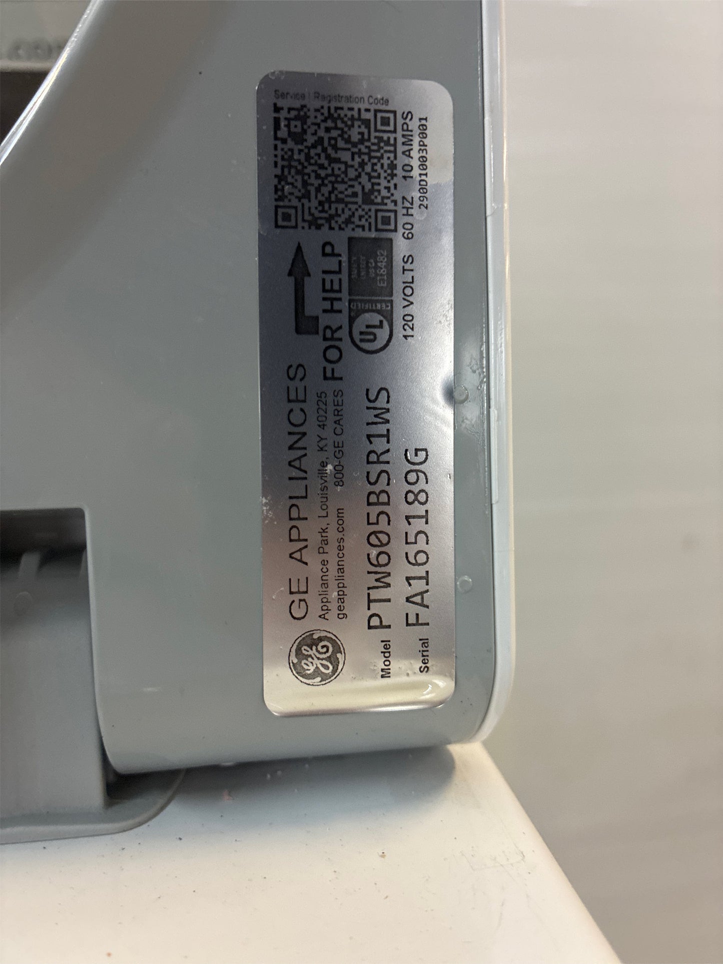 GE Profile 4.9-cu ft Agitator Washer