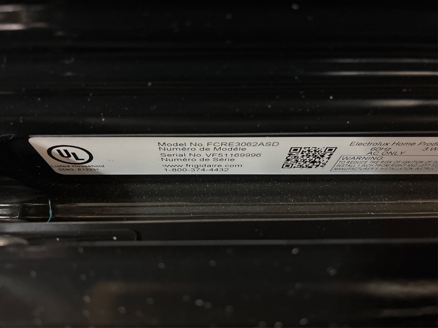 Frigidaire 30 in. 5 Burner Electric Range in Steel