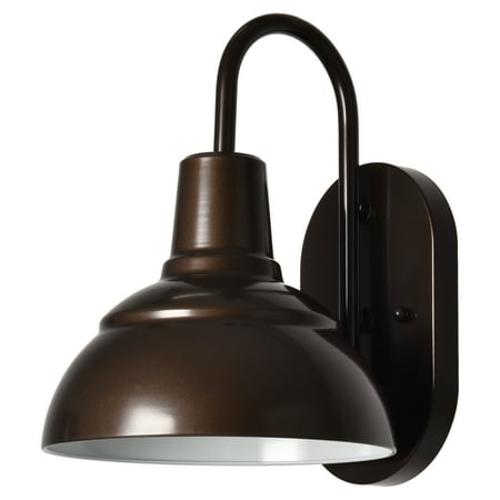 BH&G 11" Farmhouse Wall Sconce, Bronze Finish