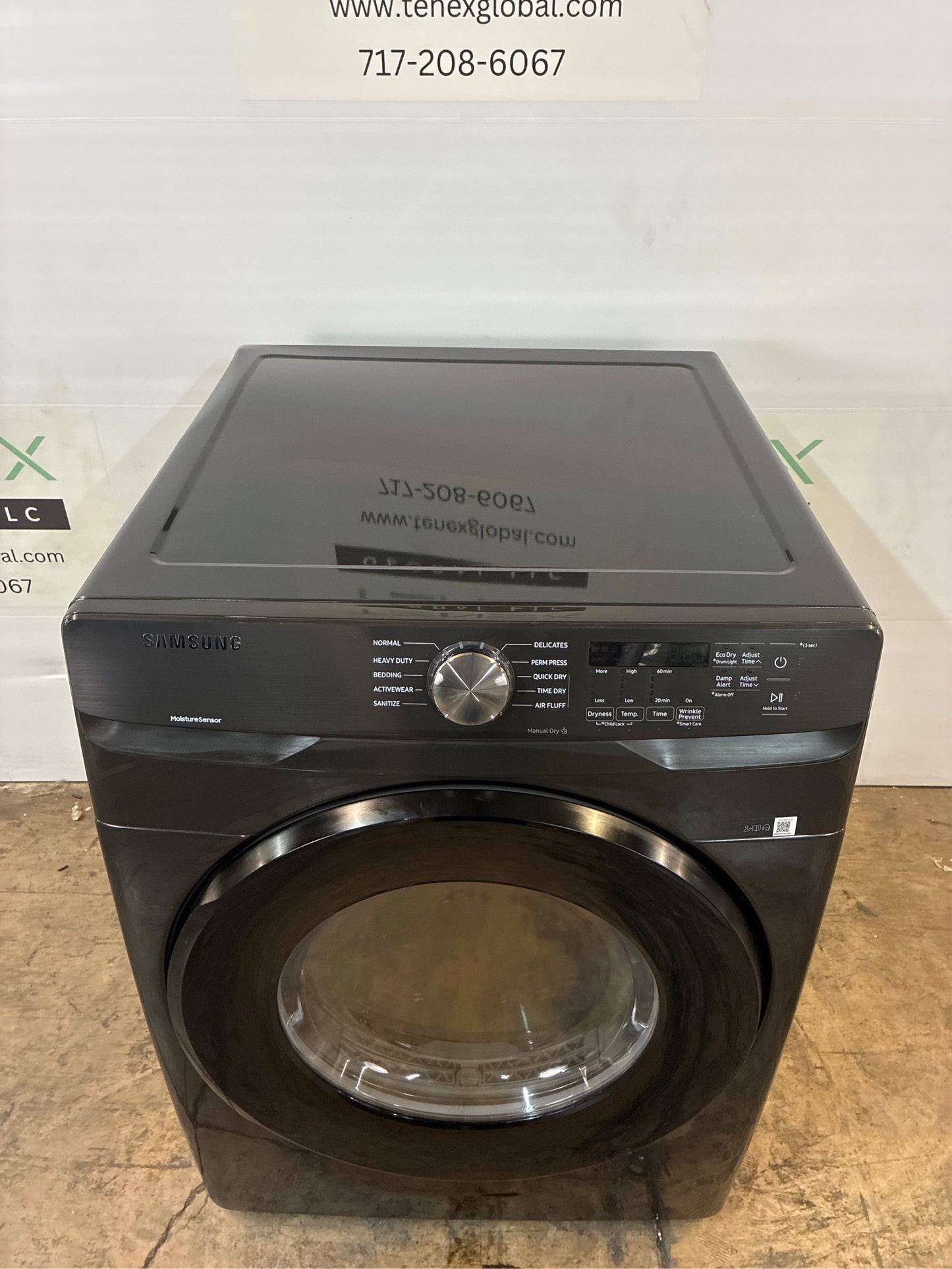 Samsung 7.5 cu. ft. Vented Electric Dryer, Black