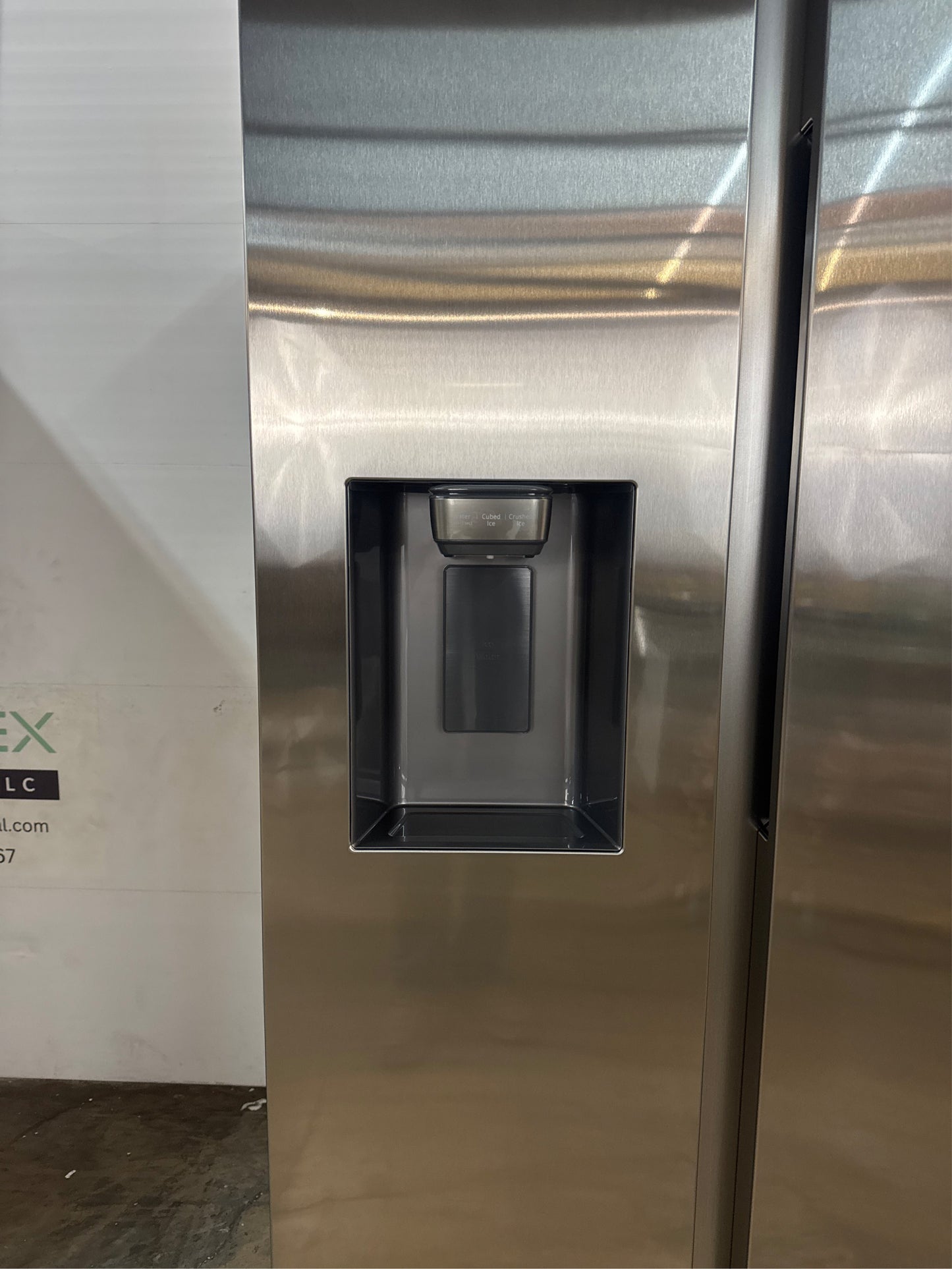 Samsung 36 Side-by-Side Refrigerator, 27.4 cu.ft., SS