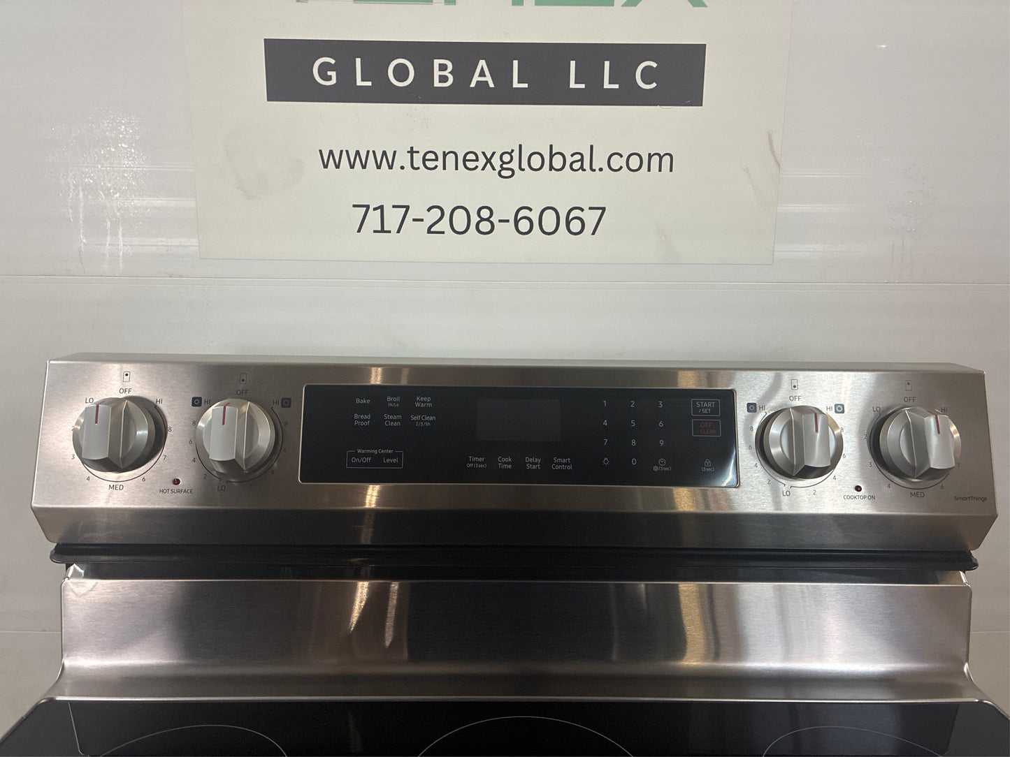 Samsung 6.3 cuft 5-Burner Electric Range