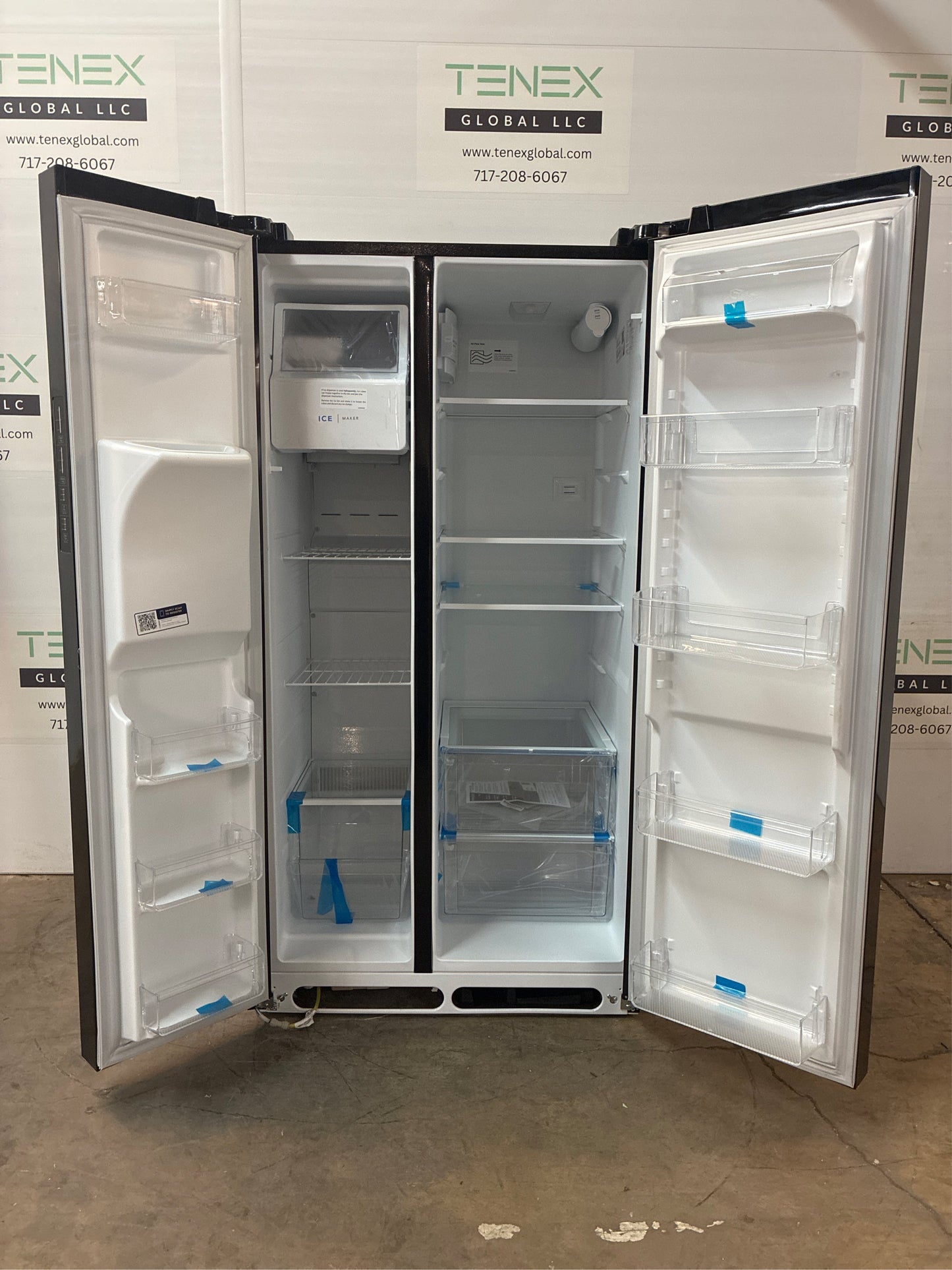 Frigidaire 36 in. Side-by-Side Refrigerator, 25.6 cu ft
