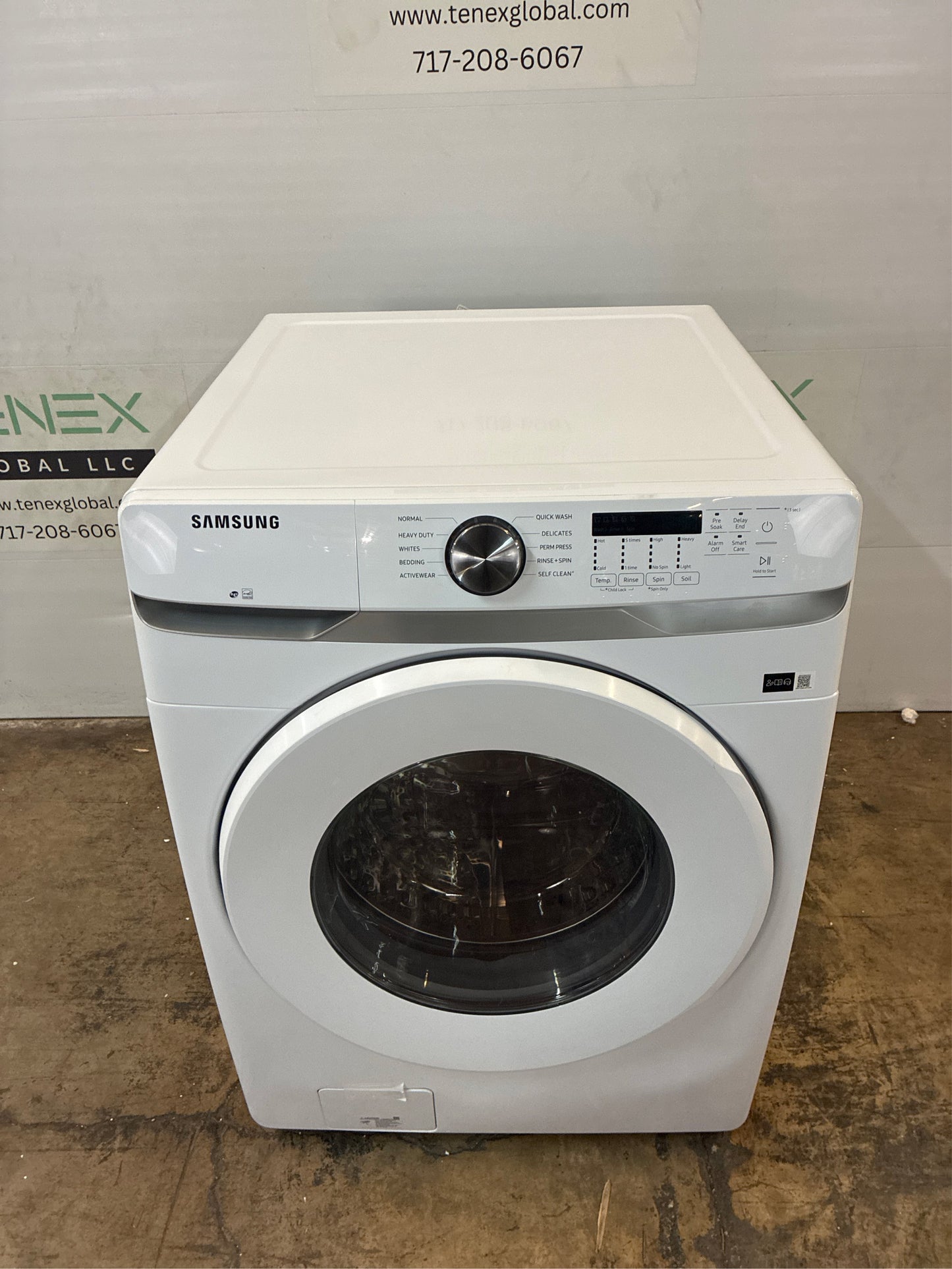 Samsung 4.5-cu ft Front-Load Washer (White)