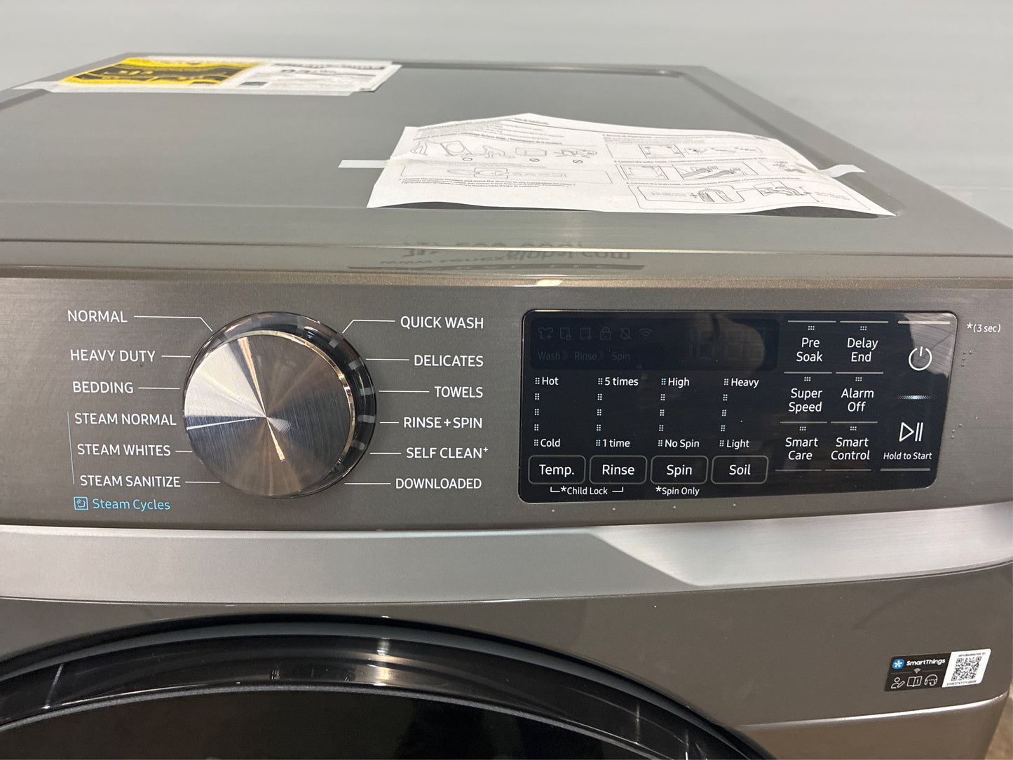 4.5 cu. ft. Smart High-Efficiency Washer
