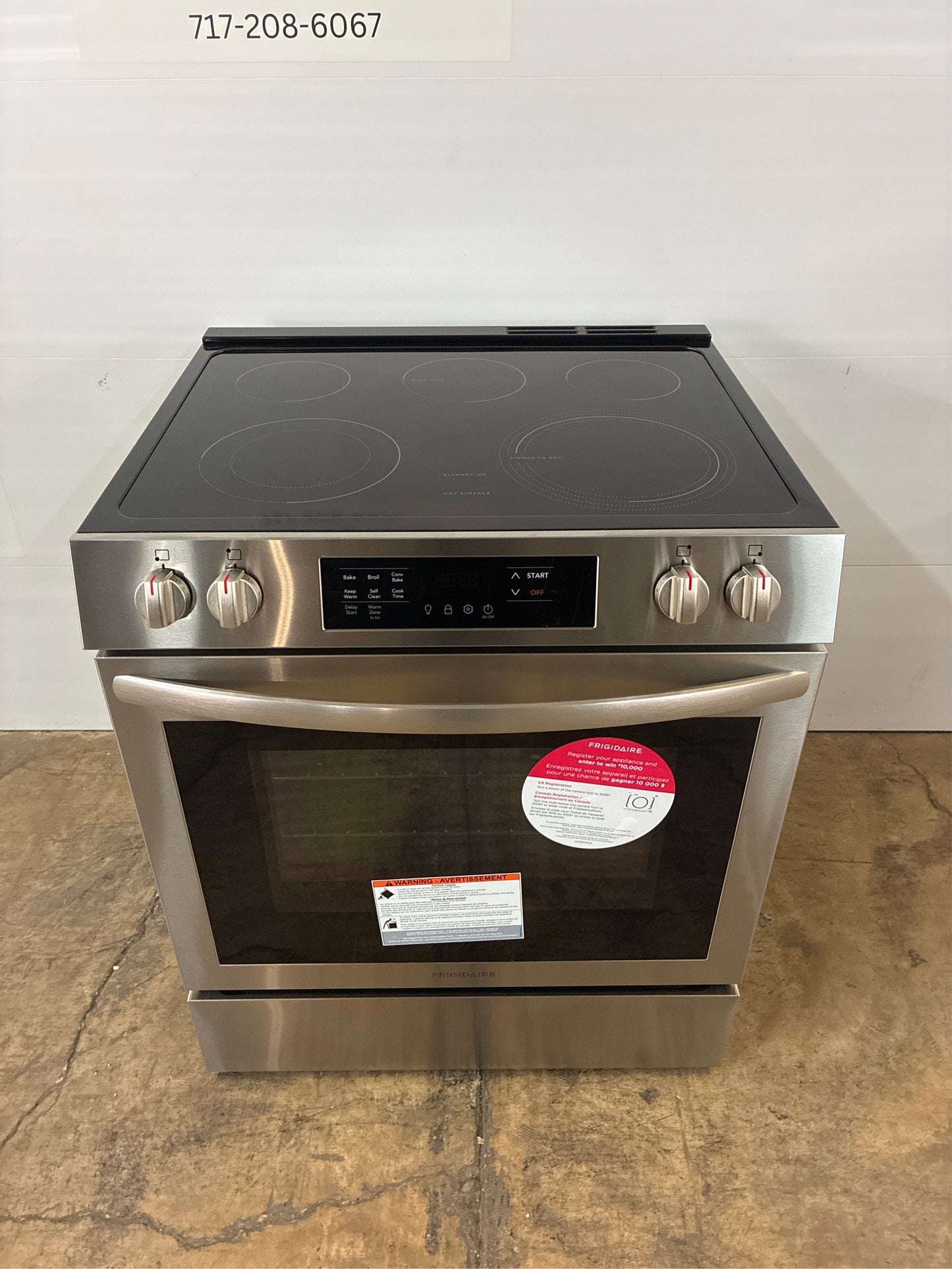 Frigidaire 30-in Electric Range, 5.3-cu ft