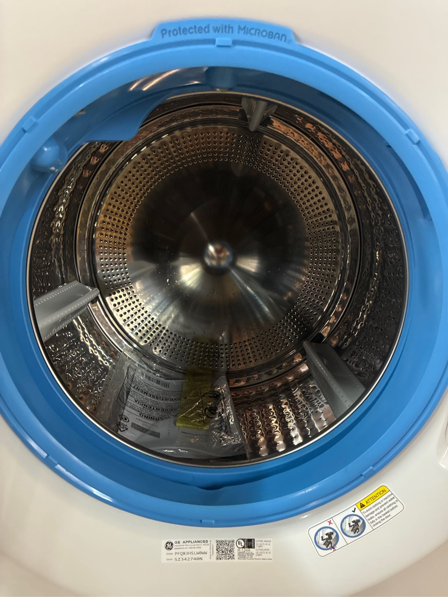 GE Profile Pet Hair 4.6-cu ft Washer/Dryer