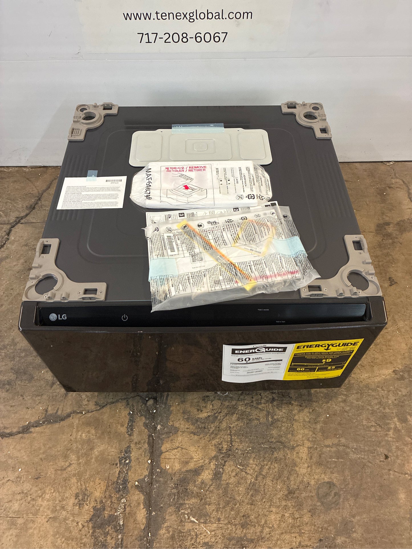 LG 27" W 1 cu. ft. Pedestal Washer