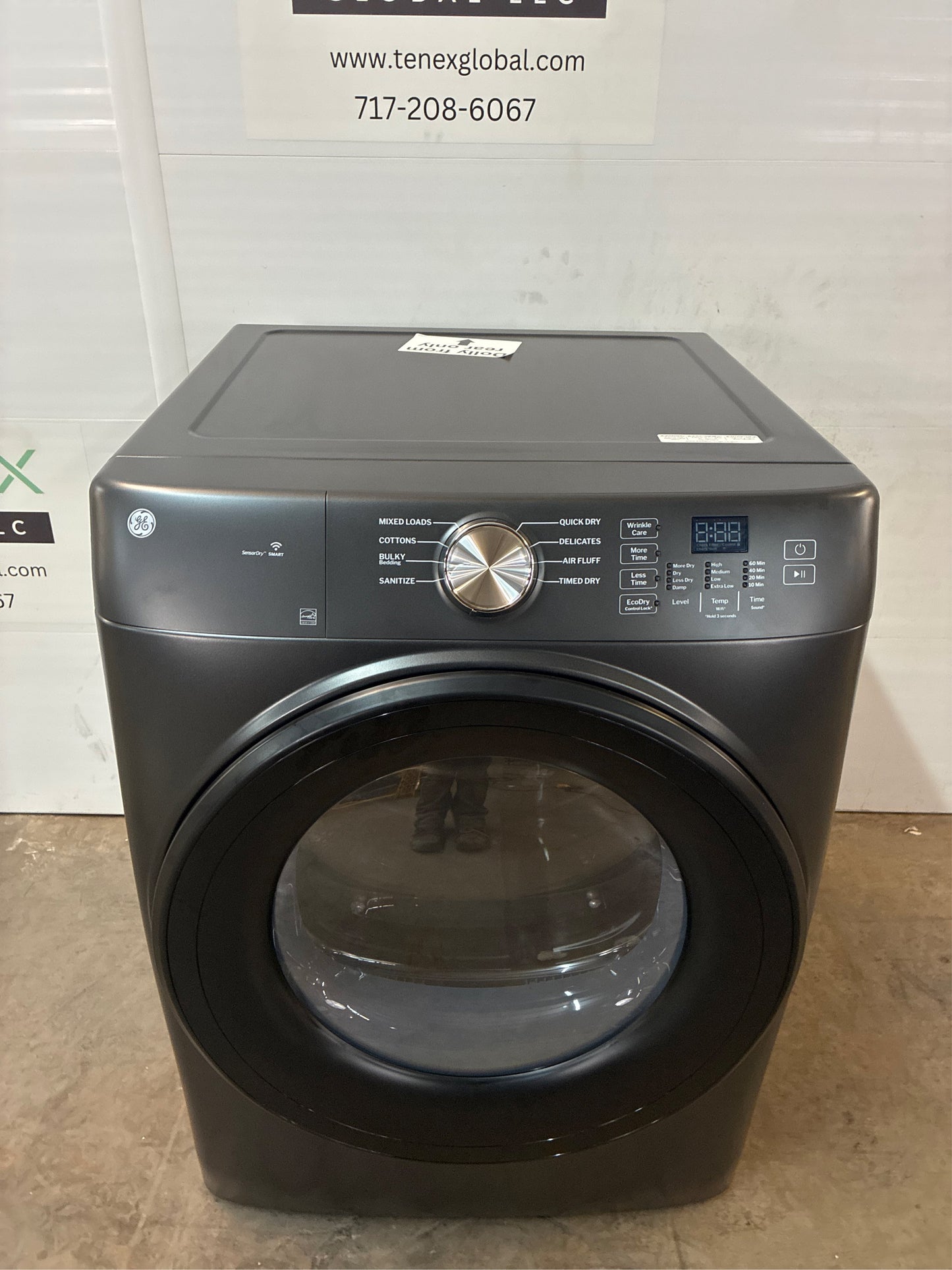 GE 7.8 cu ft, Vented Smart Front Electric Dryer