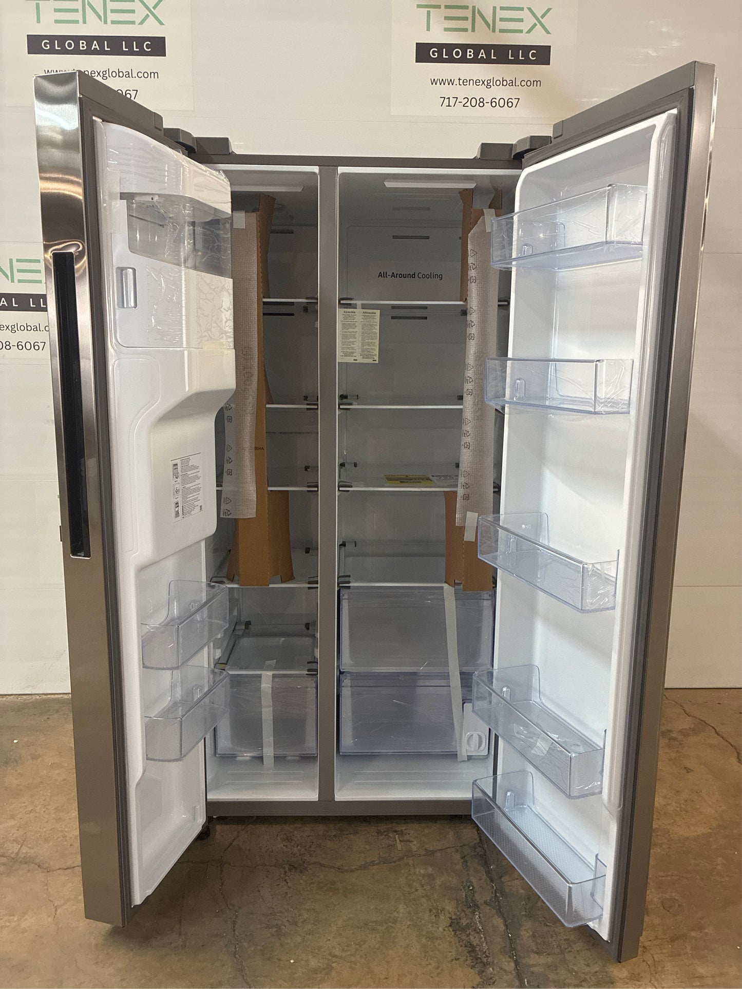 Samsung 36 Side-by-Side Refrigerator, 27.4 cu.ft.