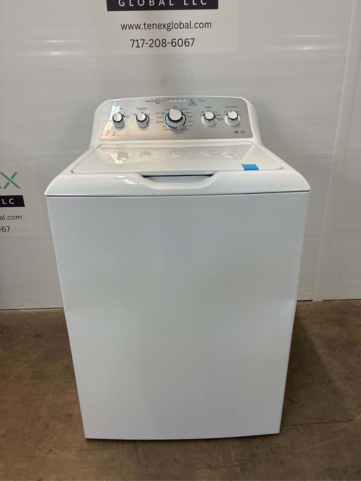 GE 4-cu ft Agitator Top-Load Washer (White)