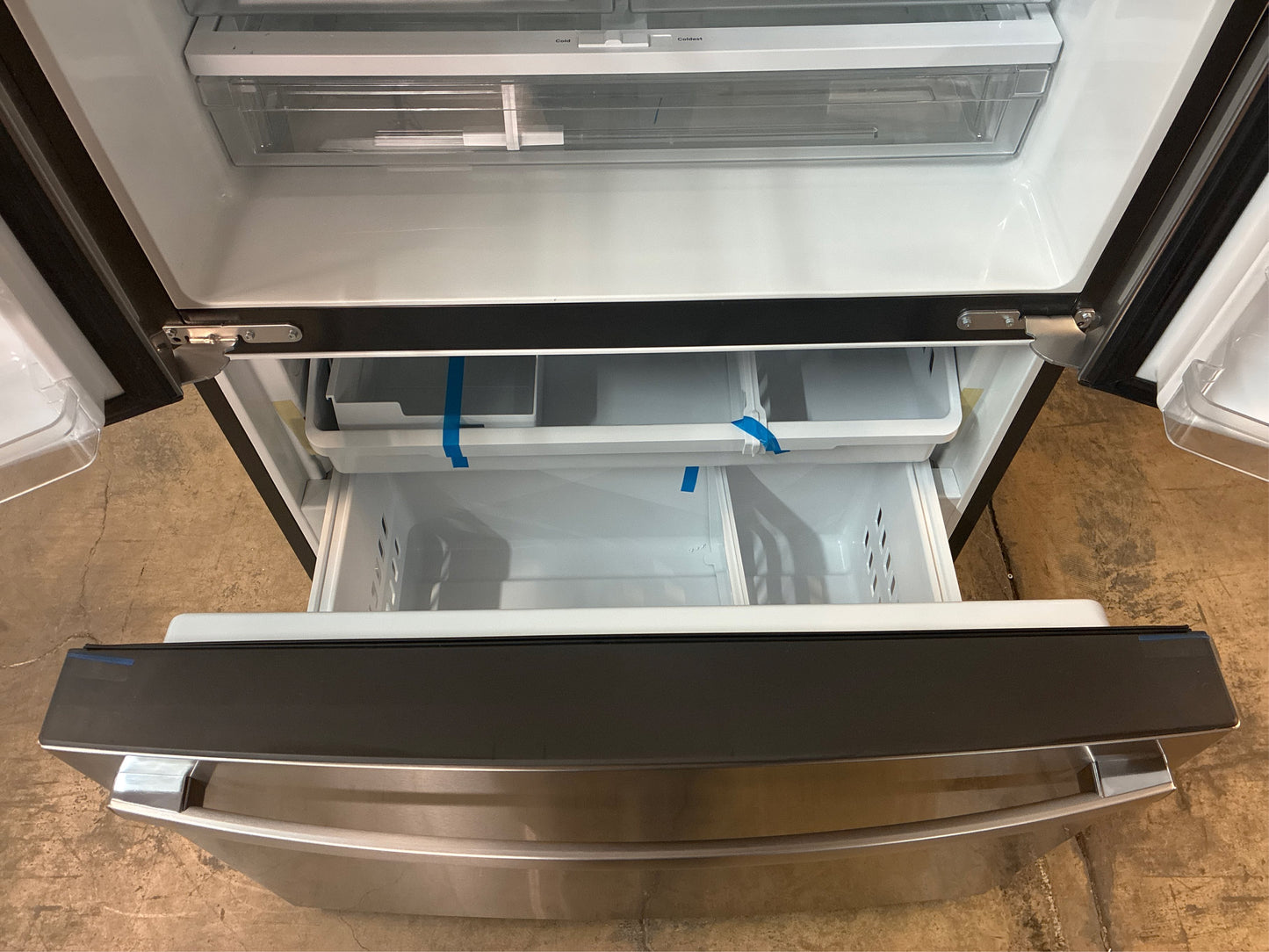 GE 27-cu ft French Door Refrigerator