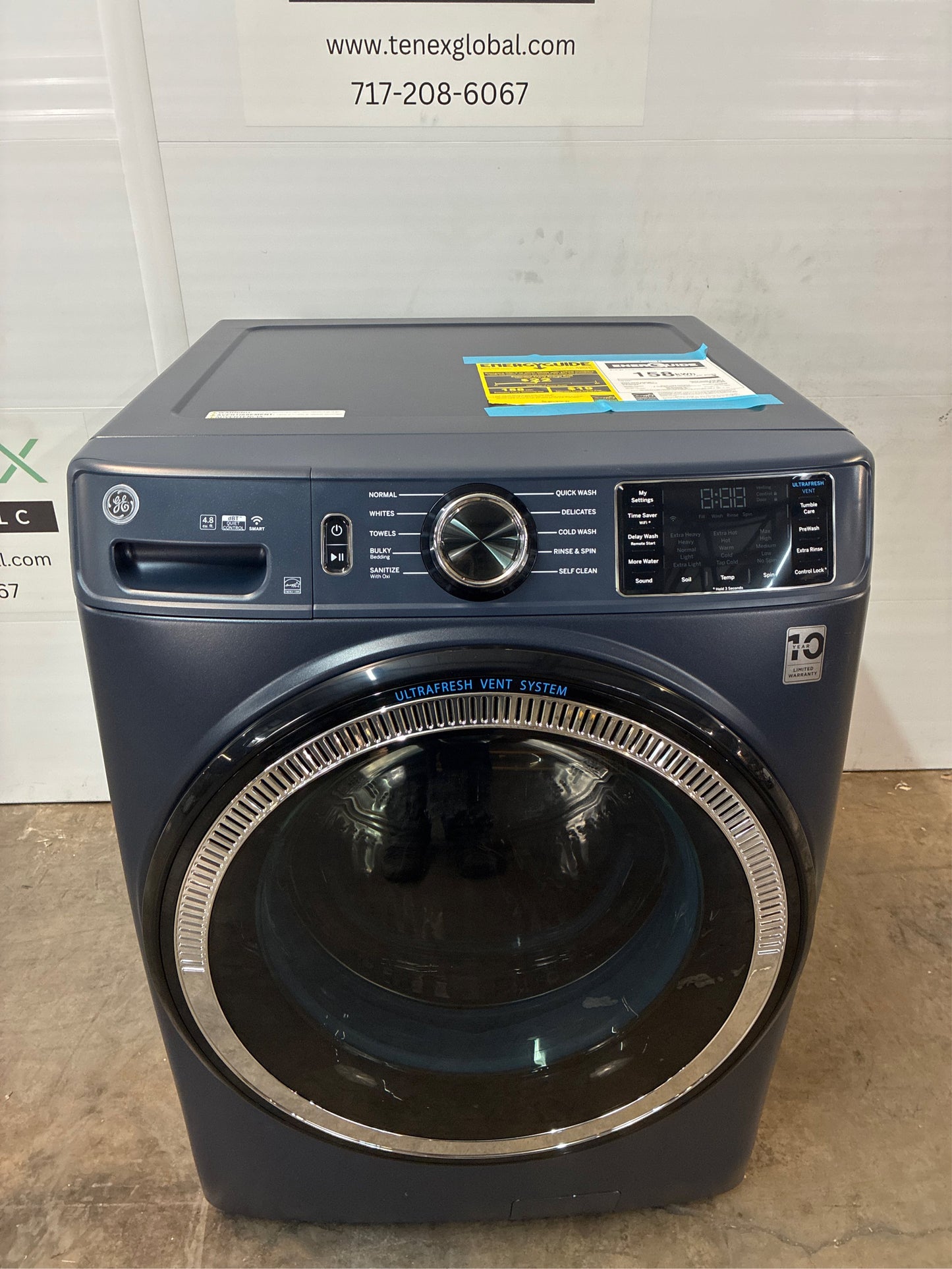 GE Front Load Washer with OdorBlock