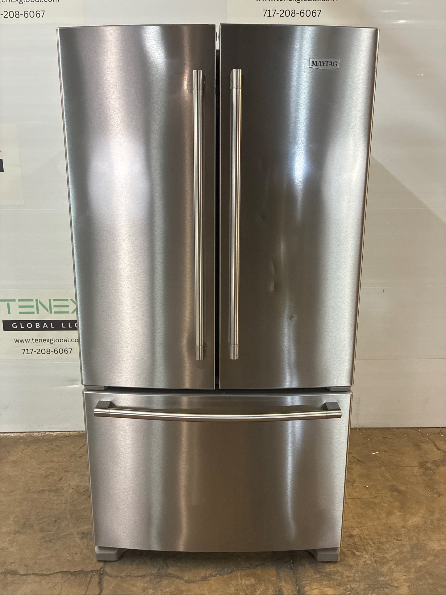 Maytag 25 cu. ft. French Door Refrigerator, Fingerprint Resist