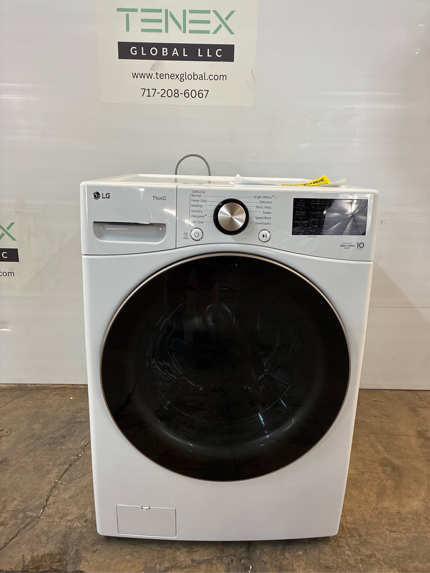 LG 4.5-cu ft Stackable Front-Load Washer