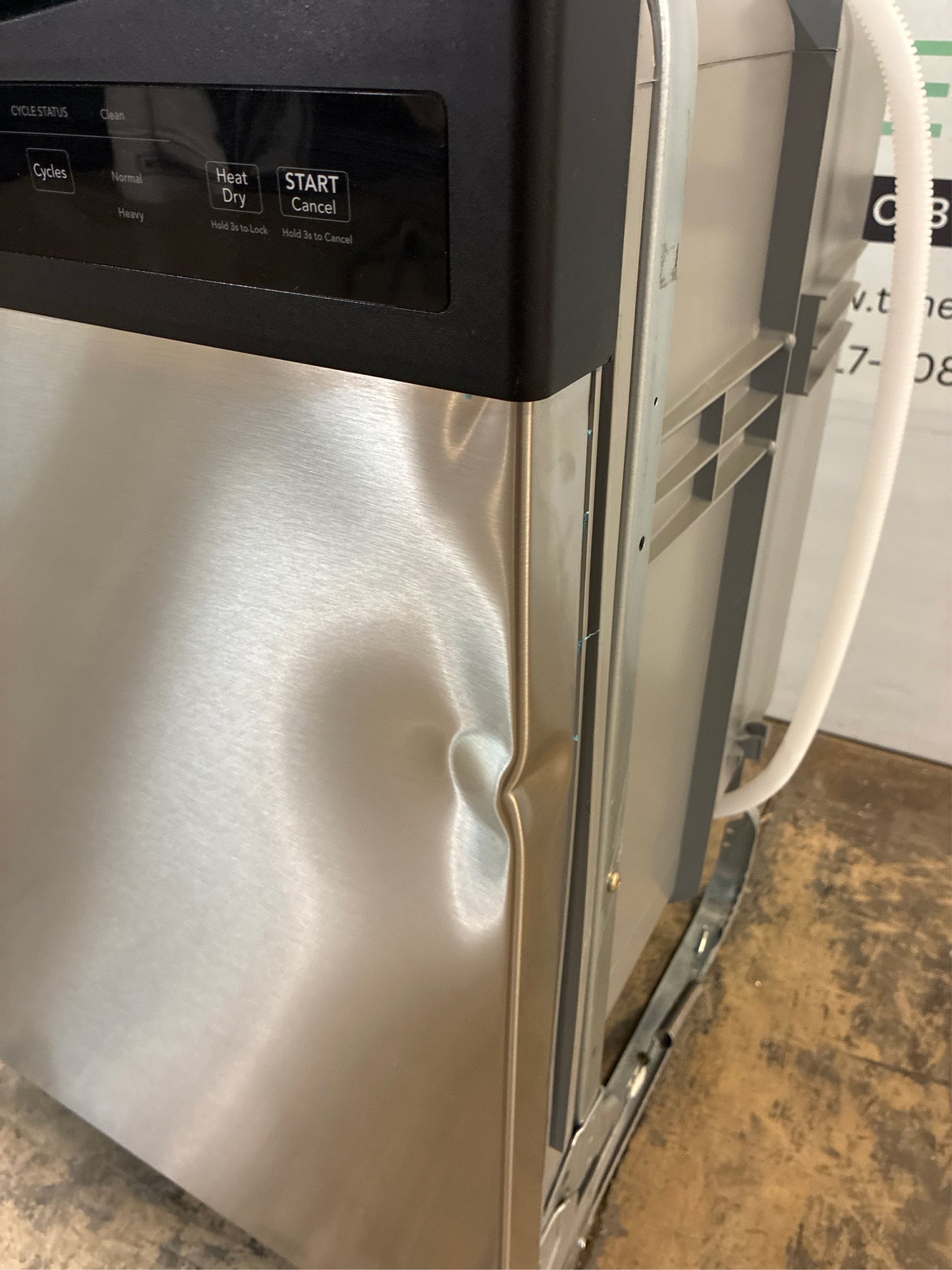 Frigidaire 24 Stainless Dishwasher, Tall Tub