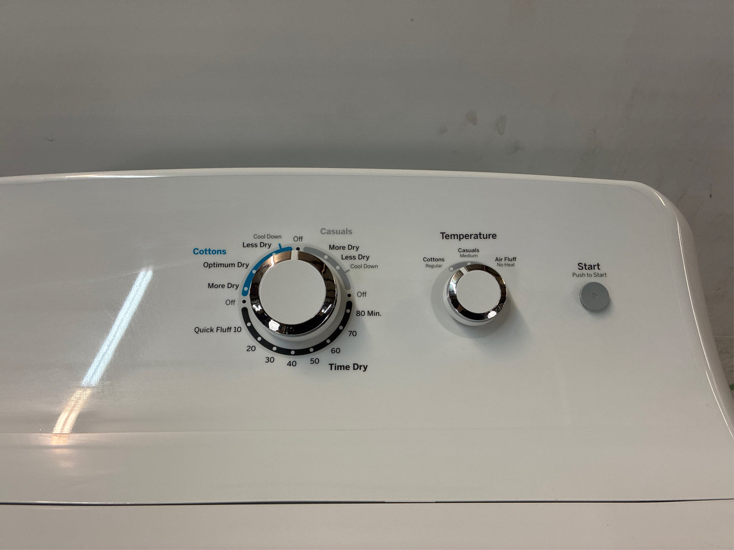 GE 6.2 cu. ft. White Electric Vented Dryer