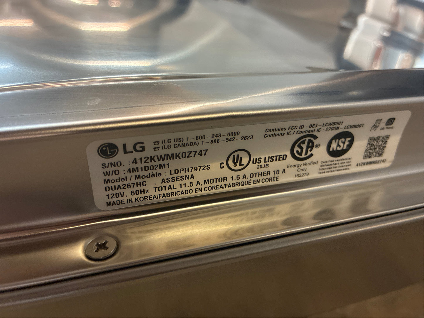 24 in. Stainless Steel Smart Dishwasher
