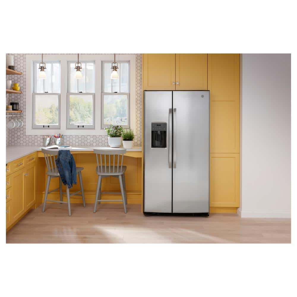GE 25.3 cu. ft. Side by Side Refrigerator
