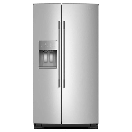 KitchenAid 36 in. Side-by-Side Refrigerator, Stainless
